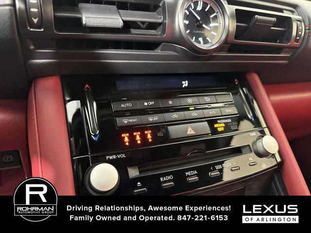 used 2023 Lexus IS 500 car, priced at $61,495