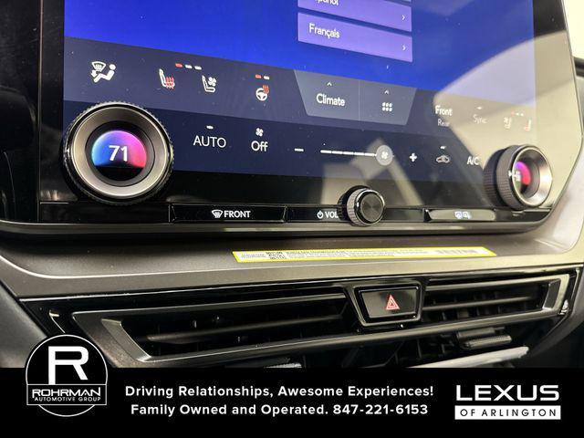 new 2026 Lexus TX 500h car, priced at $72,019