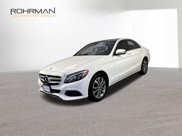 used 2017 Mercedes-Benz C-Class car, priced at $17,500