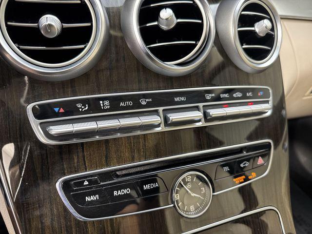 used 2017 Mercedes-Benz C-Class car, priced at $17,500