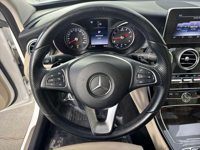 used 2017 Mercedes-Benz C-Class car, priced at $17,500