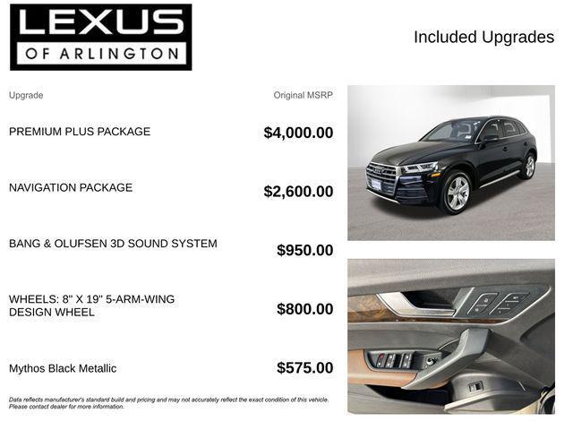 used 2018 Audi Q5 car, priced at $20,495