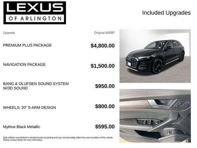 used 2021 Audi Q5 car, priced at $16,495