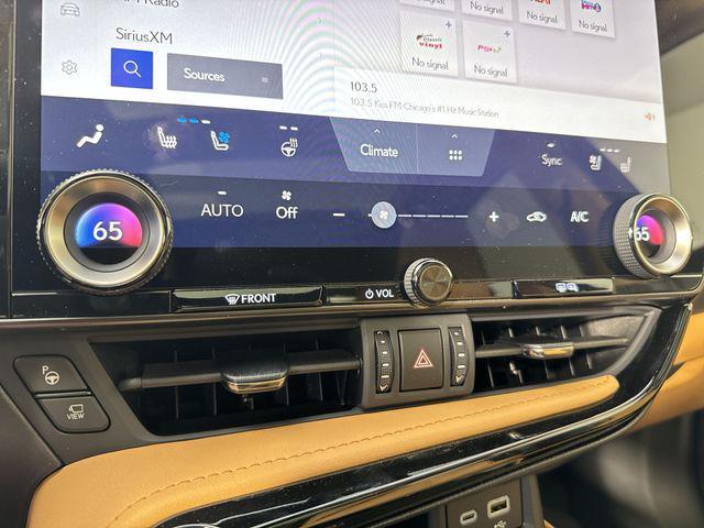 new 2025 Lexus NX 350h car, priced at $58,419