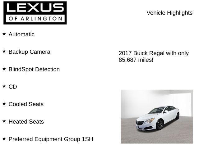 used 2017 Buick Regal car, priced at $11,995
