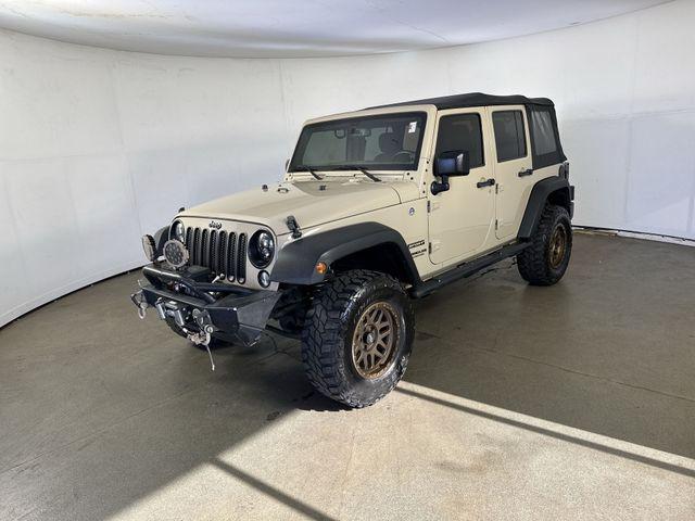 used 2016 Jeep Wrangler Unlimited car, priced at $18,695