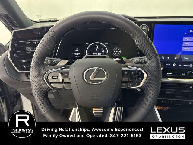 new 2025 Lexus TX 500h car, priced at $69,700