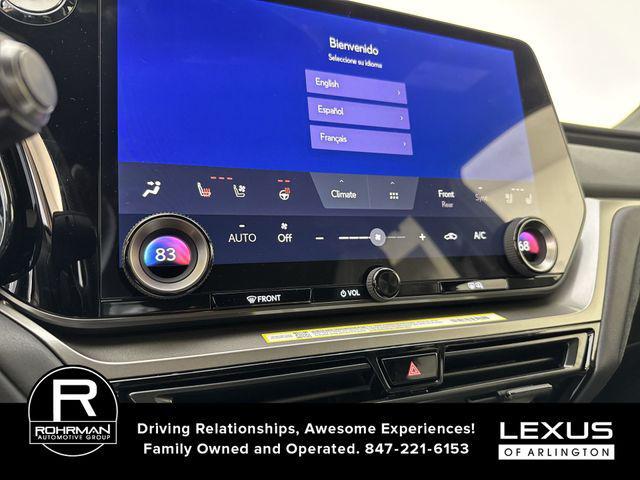 new 2025 Lexus TX 500h car, priced at $69,700