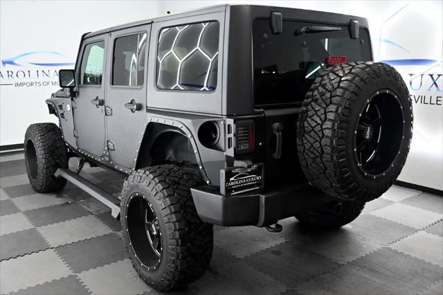 used 2016 Jeep Wrangler Unlimited car, priced at $34,588