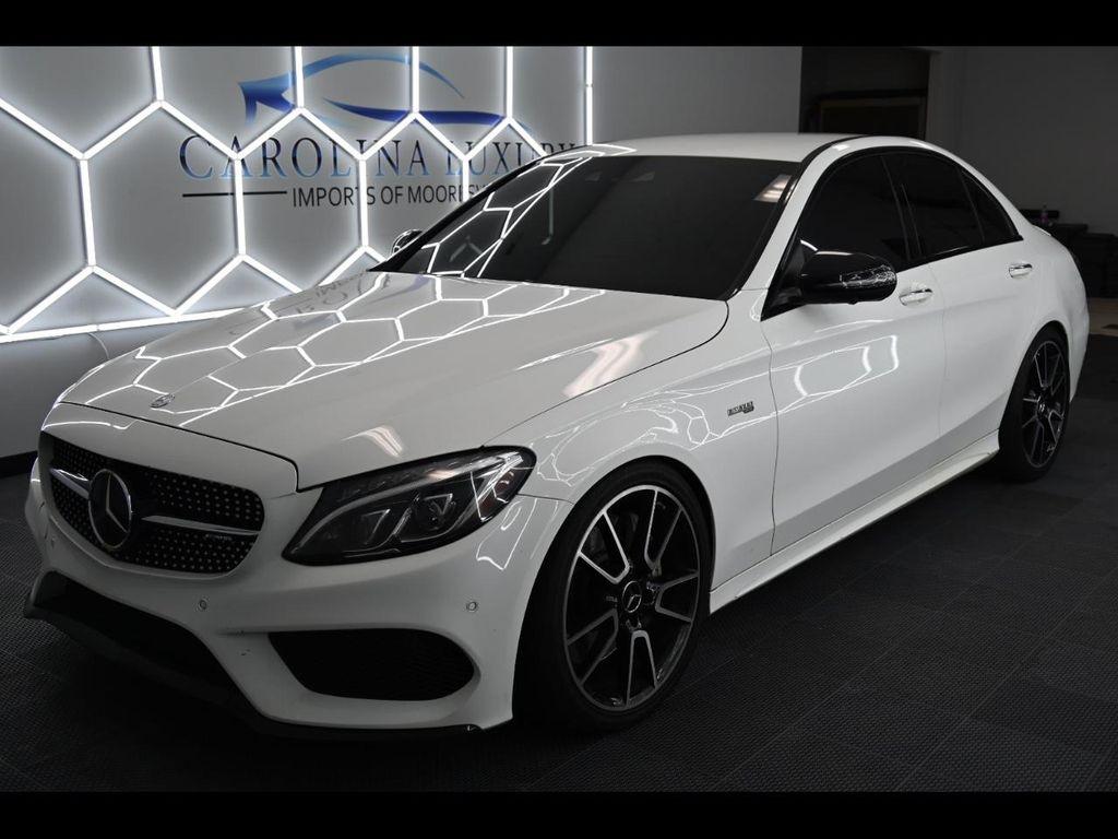 used 2017 Mercedes-Benz AMG C 43 car, priced at $25,888