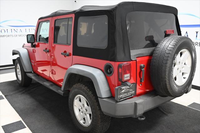 used 2011 Jeep Wrangler Unlimited car, priced at $18,888