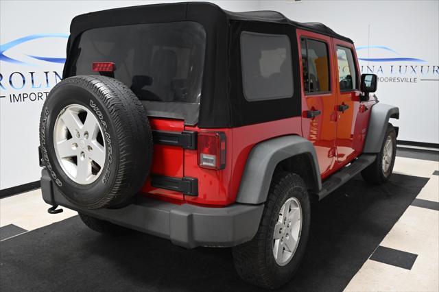 used 2011 Jeep Wrangler Unlimited car, priced at $18,888