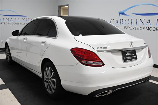 used 2017 Mercedes-Benz C-Class car, priced at $18,988