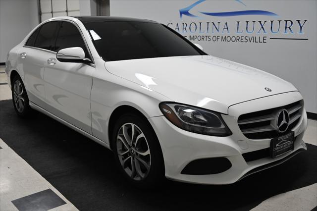 used 2017 Mercedes-Benz C-Class car, priced at $18,988