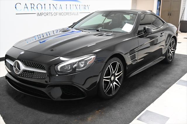 used 2017 Mercedes-Benz SL 550 car, priced at $41,988