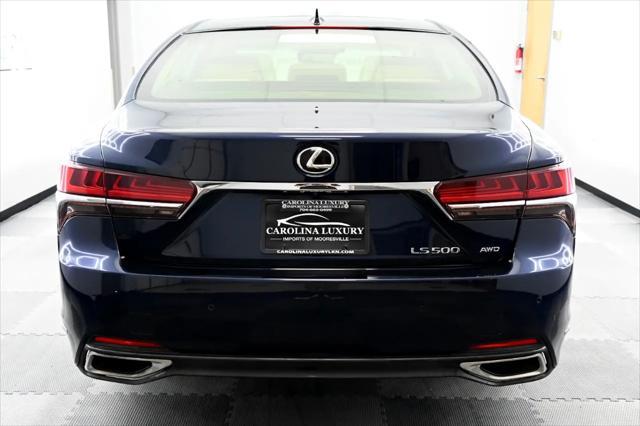 used 2018 Lexus LS 500 car, priced at $39,988