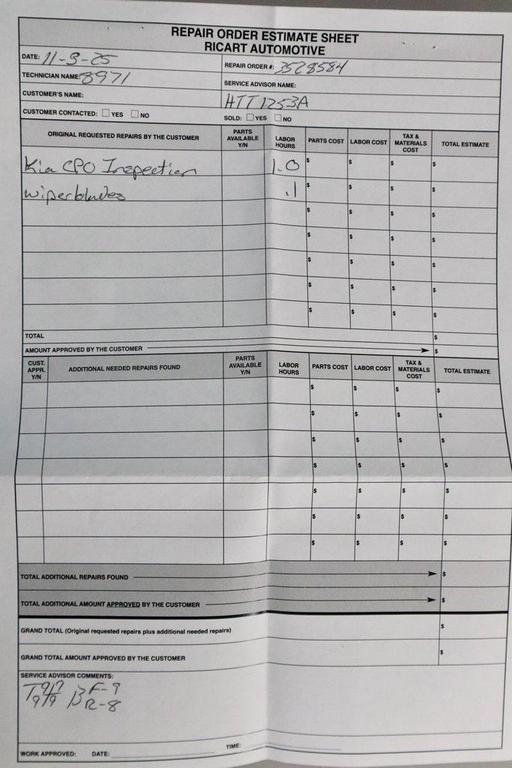 used 2025 Kia K4 car, priced at $23,132