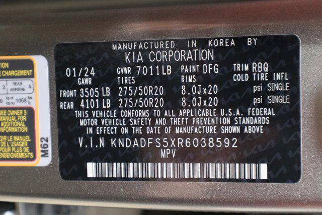 new 2024 Kia EV9 car, priced at $60,610