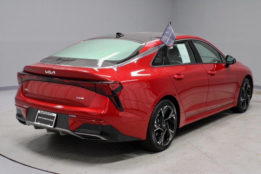 used 2025 Kia K5 car, priced at $27,260