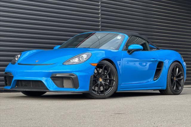 used 2022 Porsche 718 Spyder car, priced at $133,888