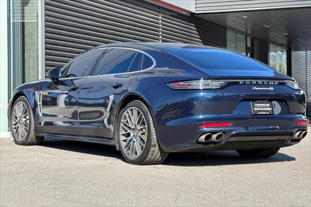 used 2022 Porsche Panamera e-Hybrid car, priced at $117,888