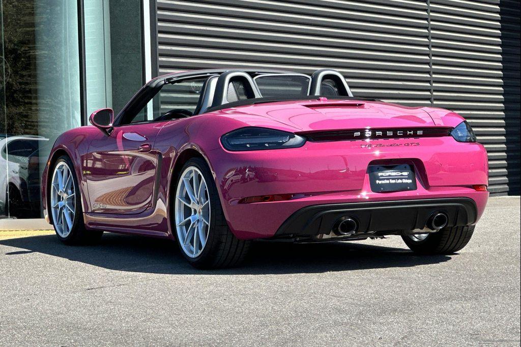 new 2025 Porsche 718 Boxster car, priced at $120,935