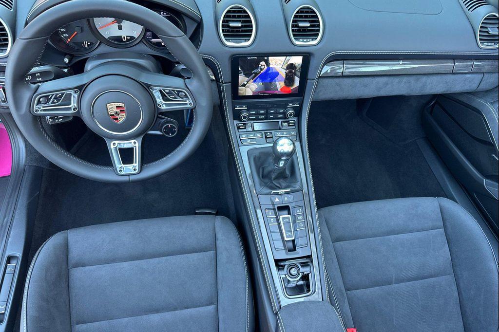 new 2025 Porsche 718 Boxster car, priced at $120,935