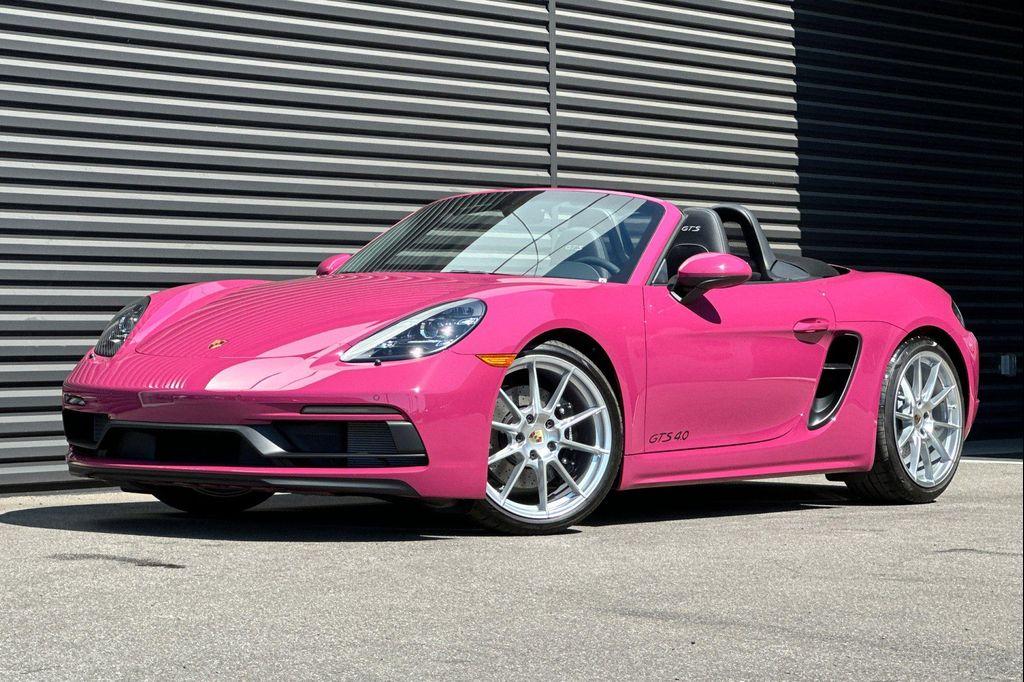 new 2025 Porsche 718 Boxster car, priced at $120,935