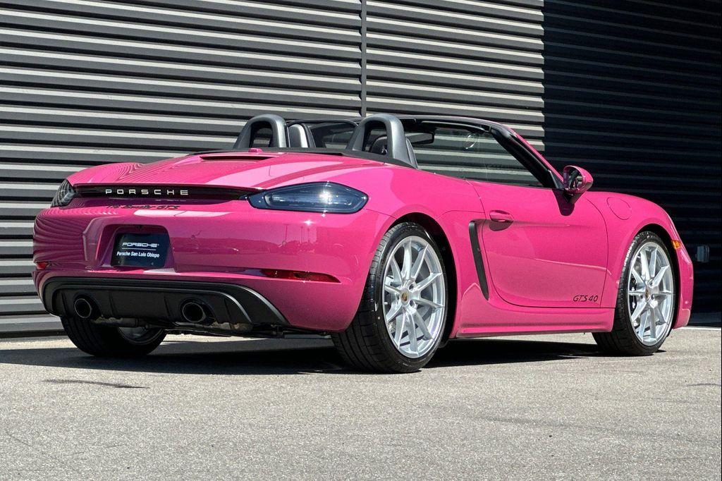 new 2025 Porsche 718 Boxster car, priced at $120,935