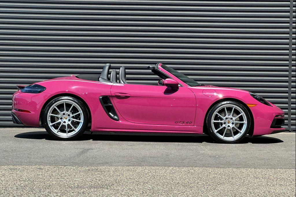 new 2025 Porsche 718 Boxster car, priced at $120,935