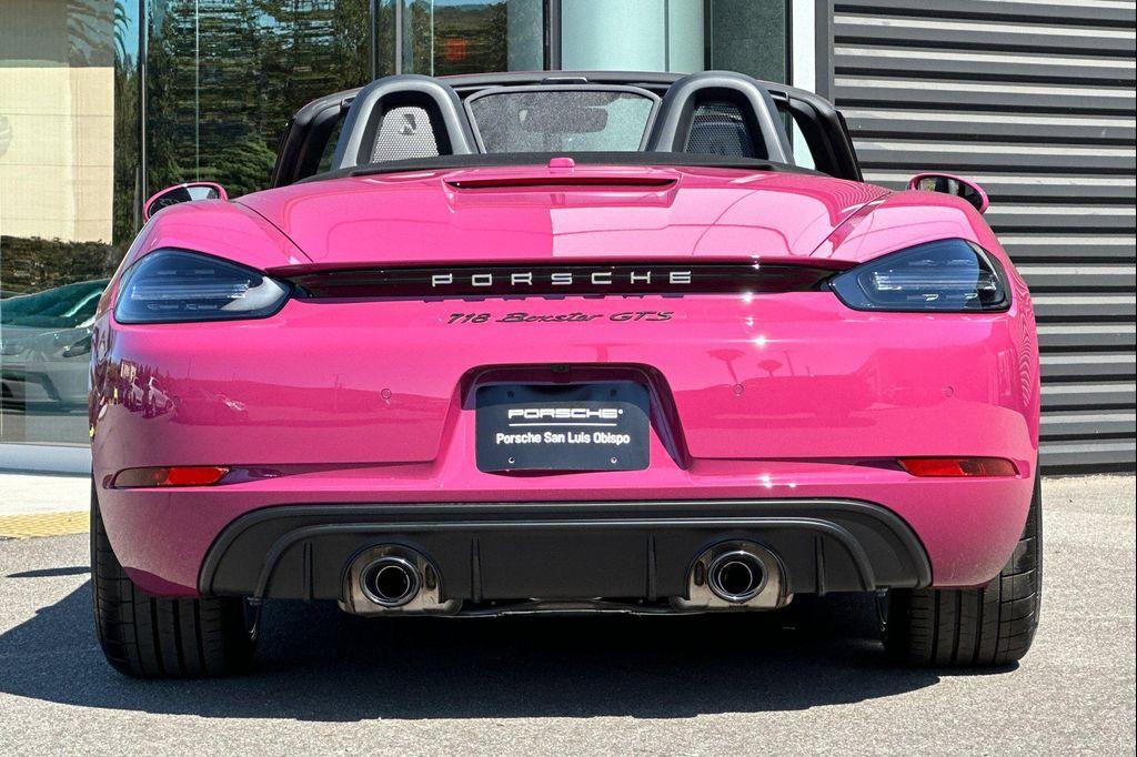 new 2025 Porsche 718 Boxster car, priced at $120,935