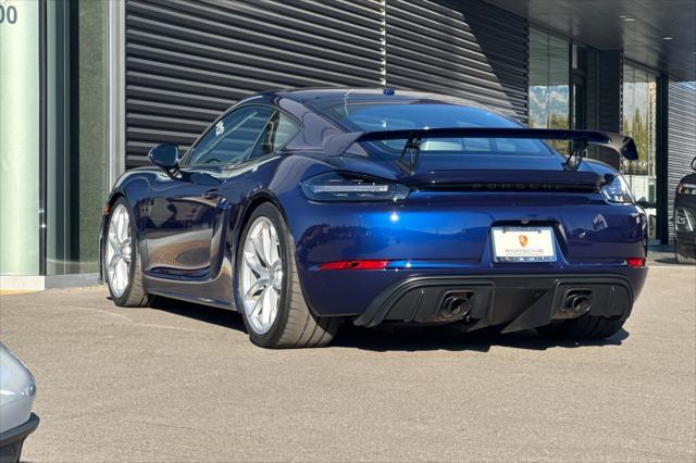 used 2023 Porsche 718 Cayman car, priced at $132,996