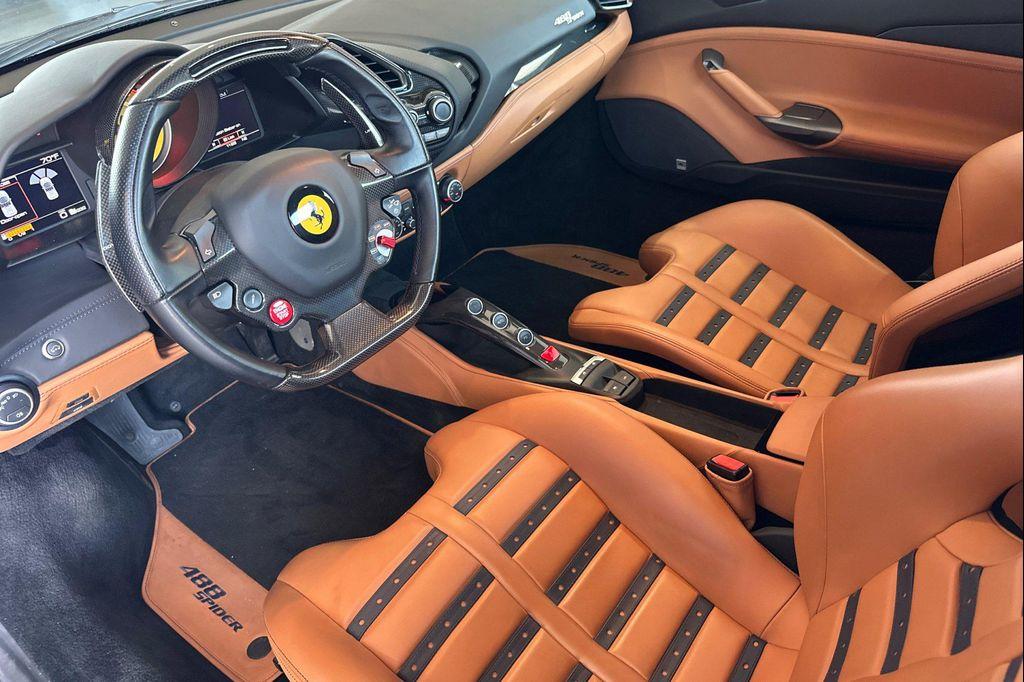 used 2018 Ferrari 488 Spider car, priced at $319,888