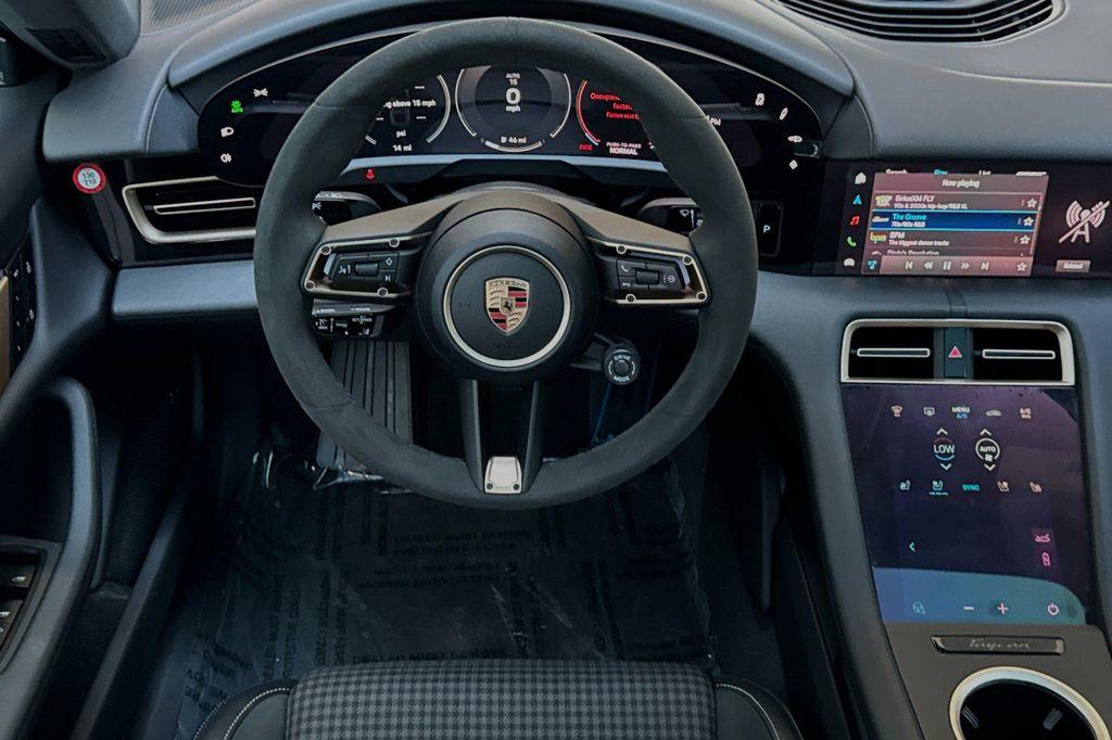 new 2025 Porsche Taycan car, priced at $146,545