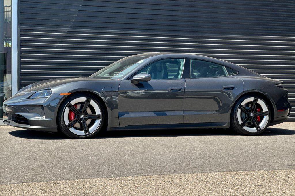 new 2025 Porsche Taycan car, priced at $146,545