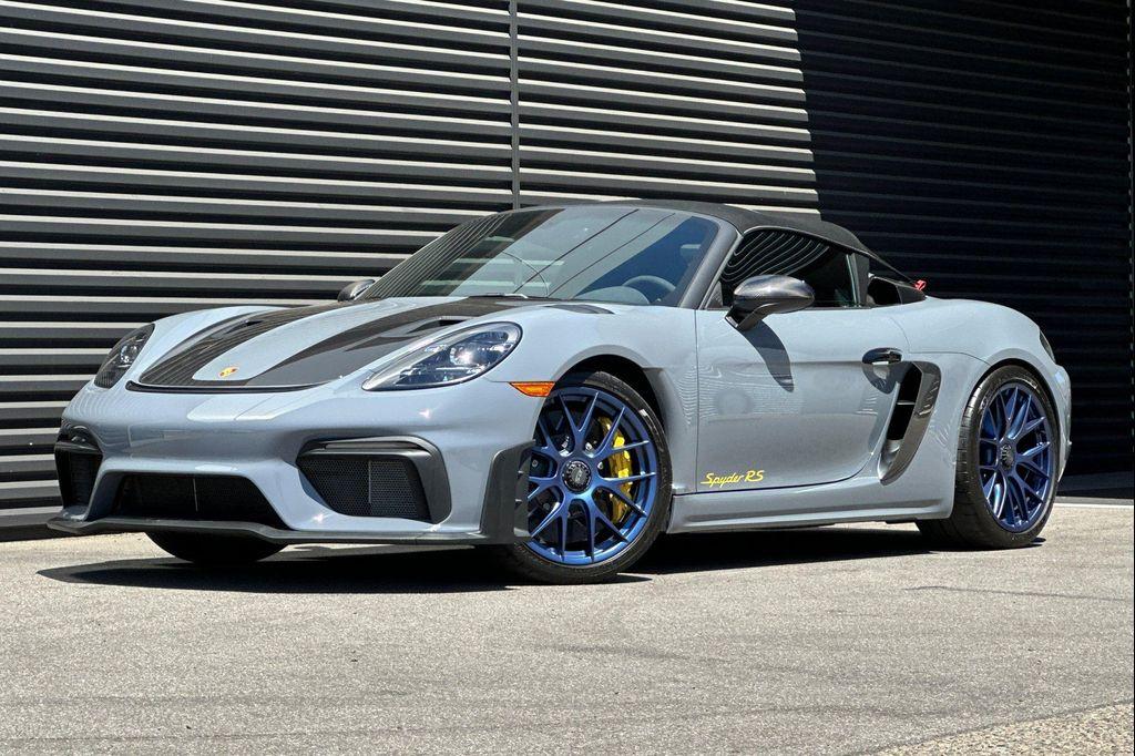 used 2024 Porsche 718 Spyder car, priced at $249,888