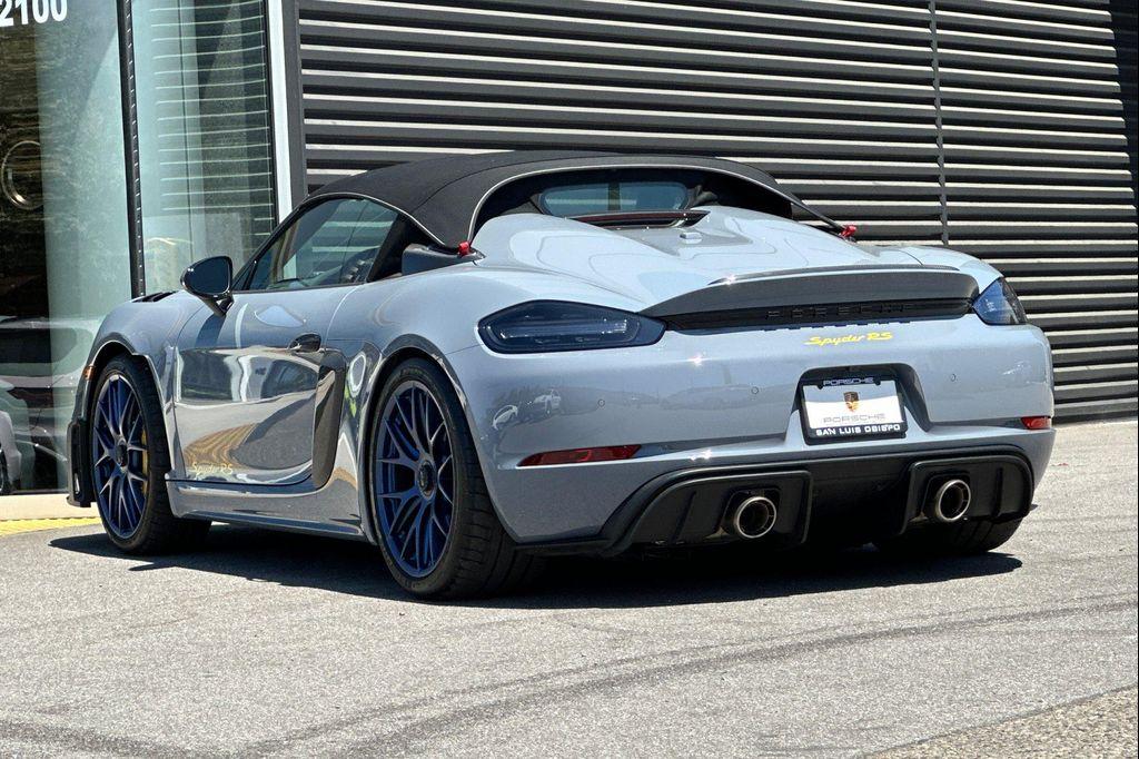 used 2024 Porsche 718 Spyder car, priced at $249,888