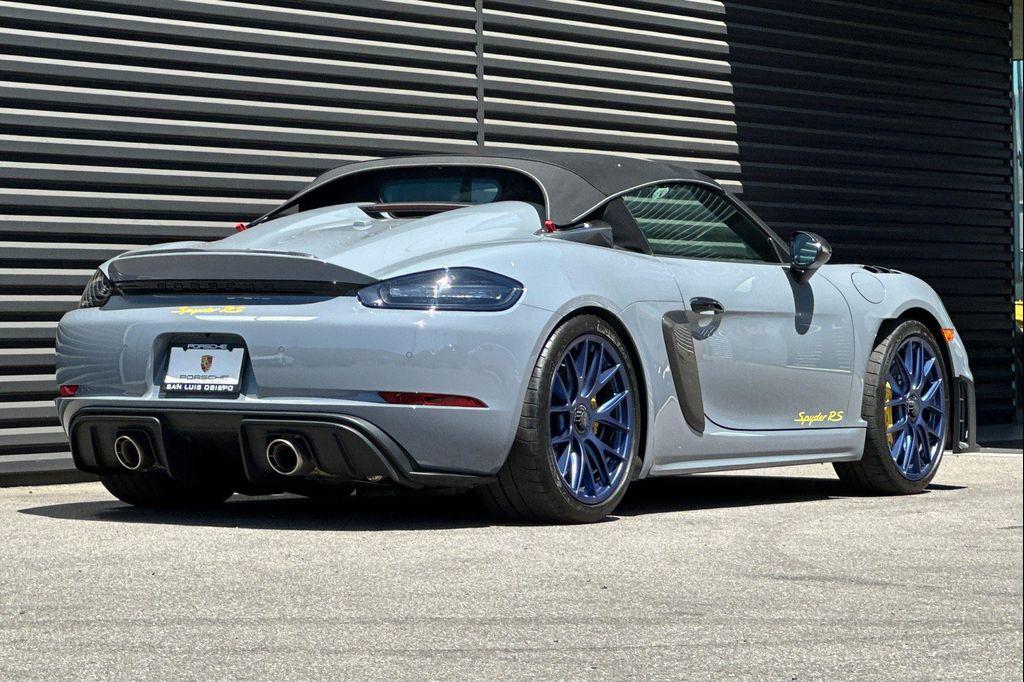 used 2024 Porsche 718 Spyder car, priced at $249,888