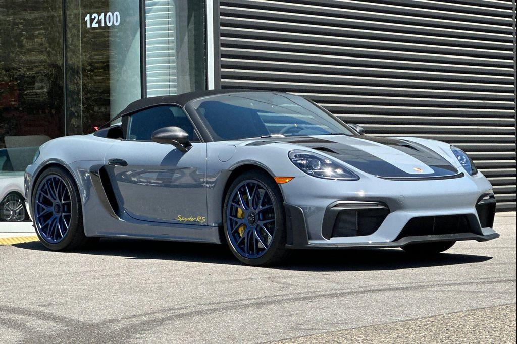 used 2024 Porsche 718 Spyder car, priced at $249,888