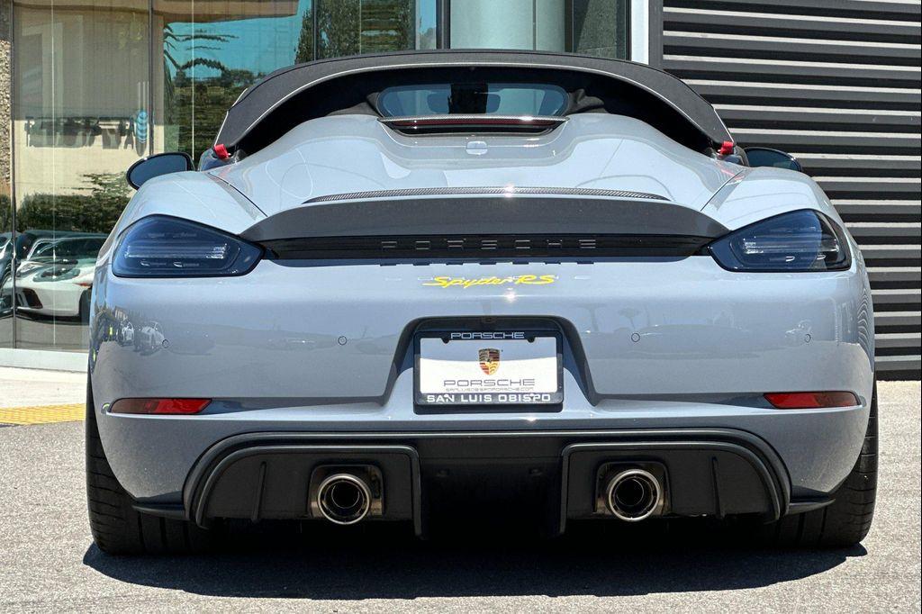 used 2024 Porsche 718 Spyder car, priced at $249,888