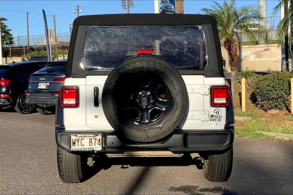 used 2024 Jeep Wrangler car, priced at $28,942