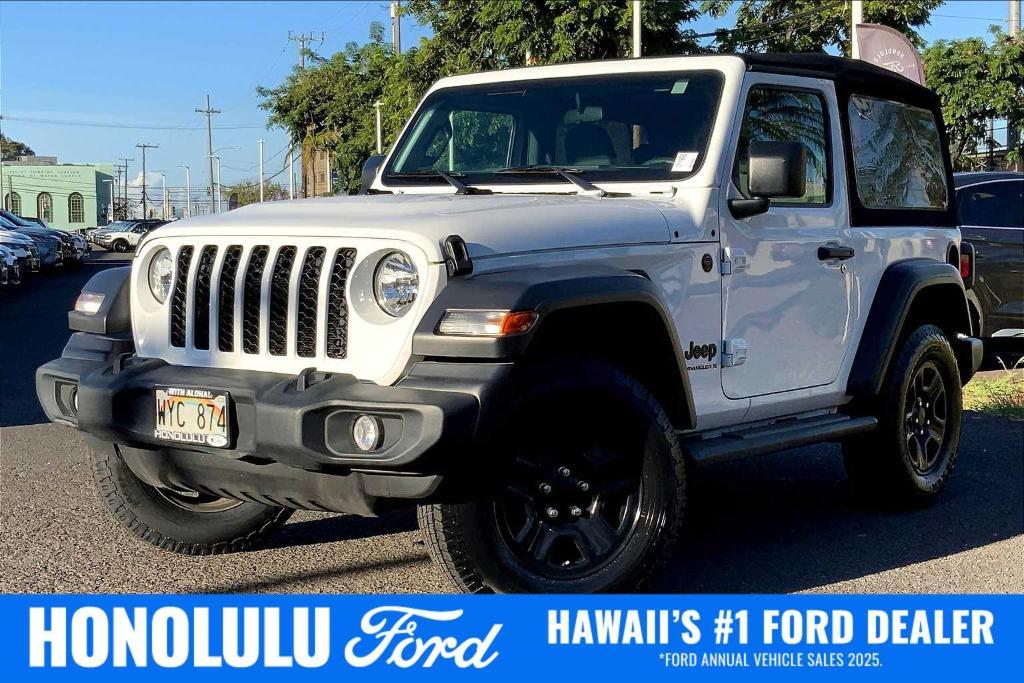 used 2024 Jeep Wrangler car, priced at $28,942