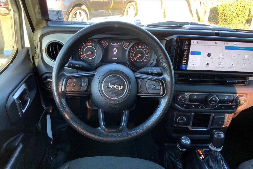 used 2024 Jeep Wrangler car, priced at $28,942