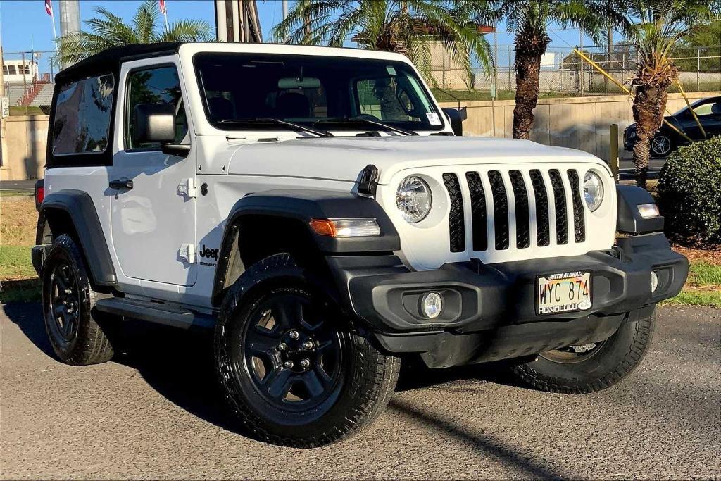used 2024 Jeep Wrangler car, priced at $28,942