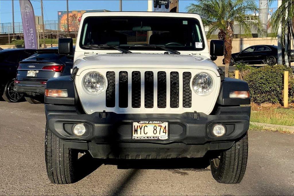 used 2024 Jeep Wrangler car, priced at $28,942