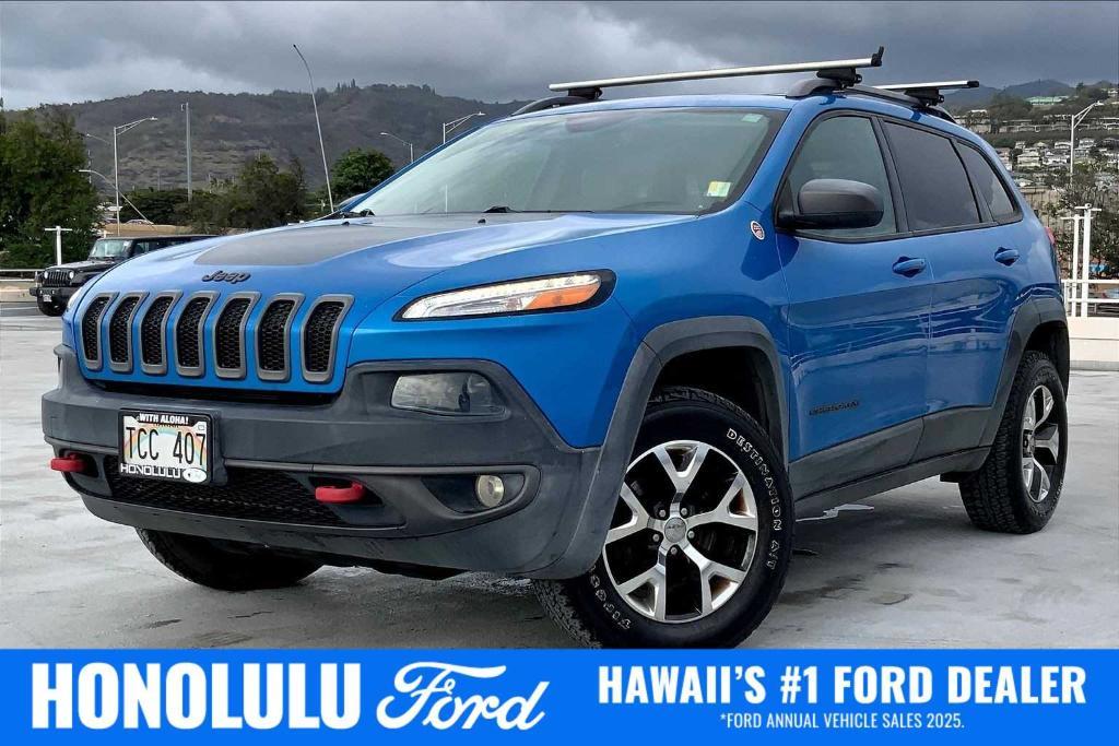 used 2017 Jeep Cherokee car, priced at $15,744