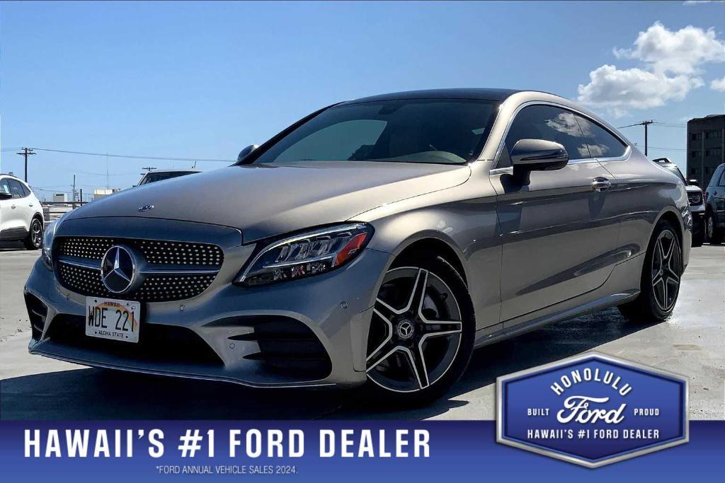 used 2021 Mercedes-Benz C-Class car, priced at $35,592