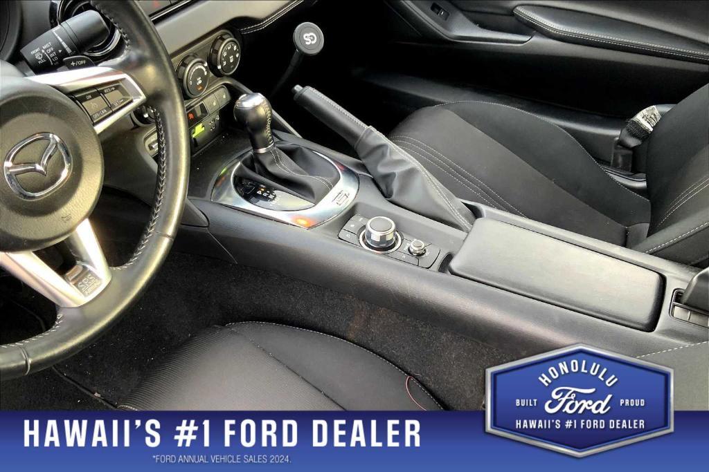 used 2021 Mazda MX-5 Miata RF car, priced at $27,614
