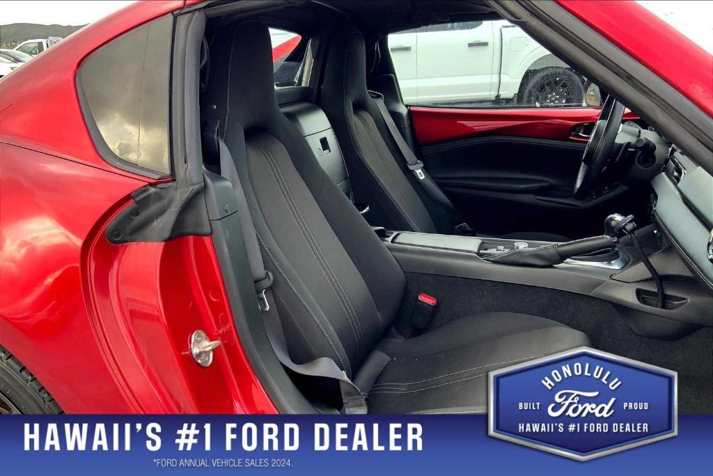 used 2021 Mazda MX-5 Miata RF car, priced at $27,614