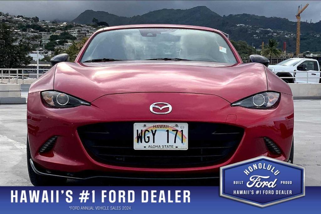 used 2021 Mazda MX-5 Miata RF car, priced at $27,614